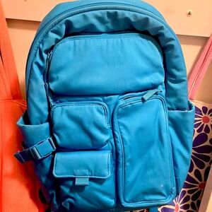 Vera Bradley Blue Large Utility Backpack